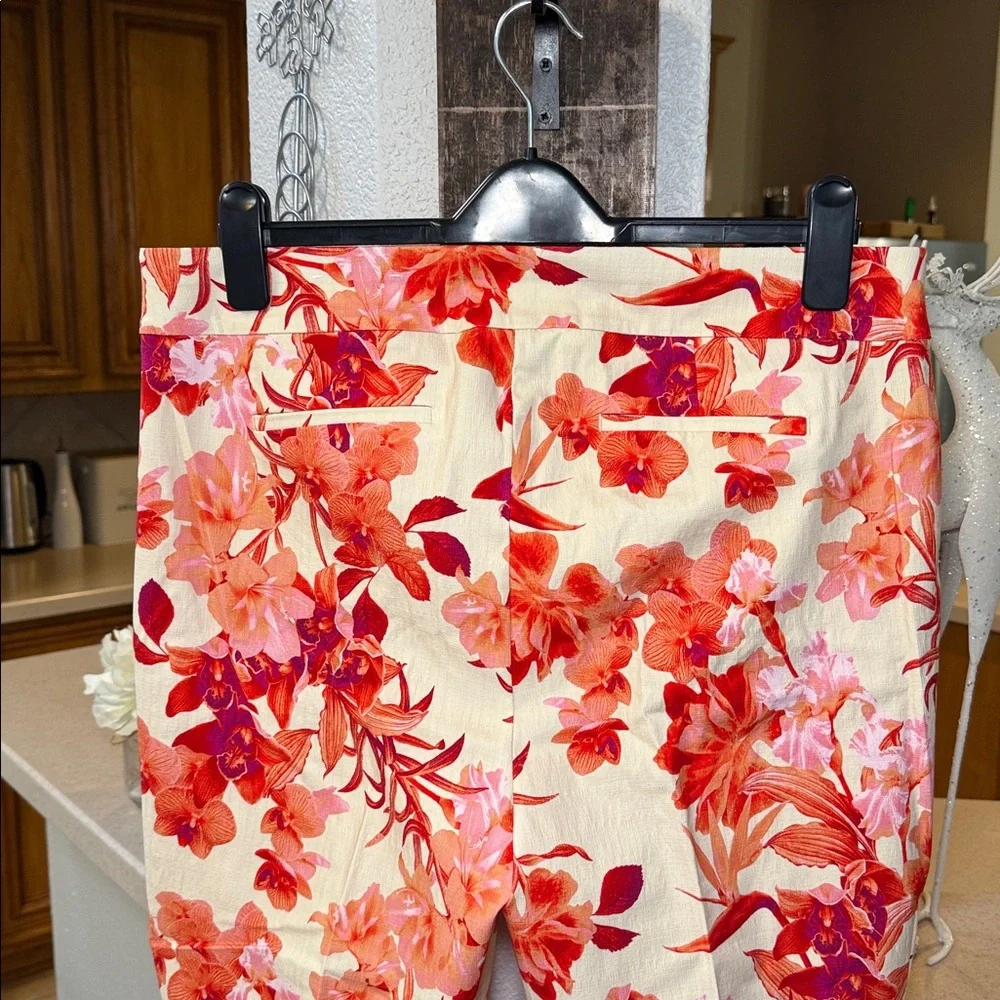 Chico’s Brigitte™ Slub Ankle Pants Tall - Picture 9 of 12